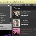 Spotify con problemas