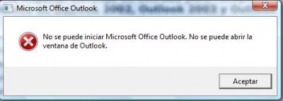 No se puede iniciar Microsoft Office Outlook No se puede abrir la ventana de Outlook No se puede abrir Outlook