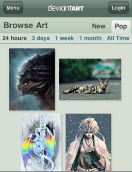 deviant art mobile web design showcase 269x350 deviant art mobile web design showcase