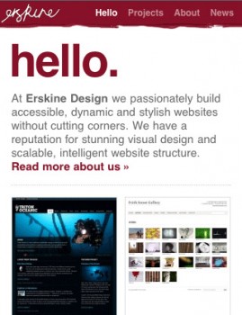 erskine mobile web design showcase 269x350 erskine mobile web design showcase