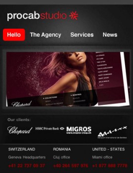 procab studio mobile web design showcase 269x350 procab studio mobile web design showcase