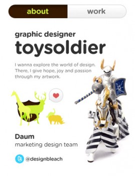 toy soldier mobile web design showcase 269x350 toy soldier mobile web design showcase
