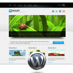 wordpress landing page for free themes