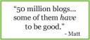 50 millones de blogs