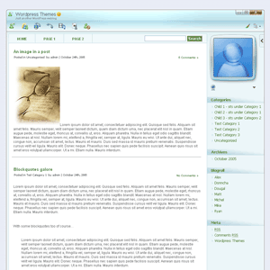 Windows Live Messenger como tema de WordPress