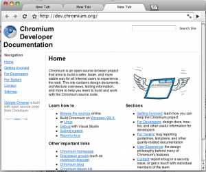 chrome en Mac, captura.