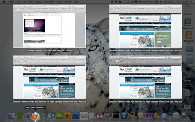 Exposé OS X Snow leopard