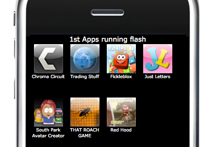 flash cs5 apps for iphone